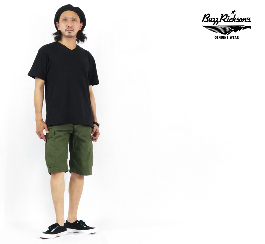 バズリクソンズ BUZZ RICKSON'S ARMY SHADE 107 ミリタリー ショートパンツ BR51907