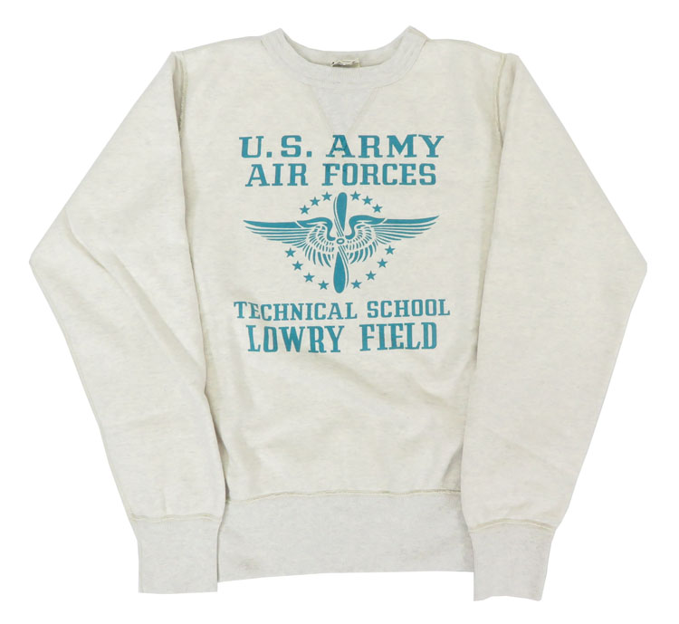 BUZZ RICKSON'S バズリクソンズ 長袖 セットイン クルーネック