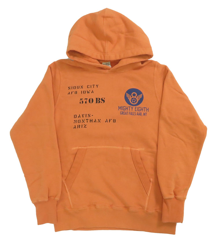 BUZZ RICKSON'S バズリクソンズ 長袖 セットイン プルパーカー