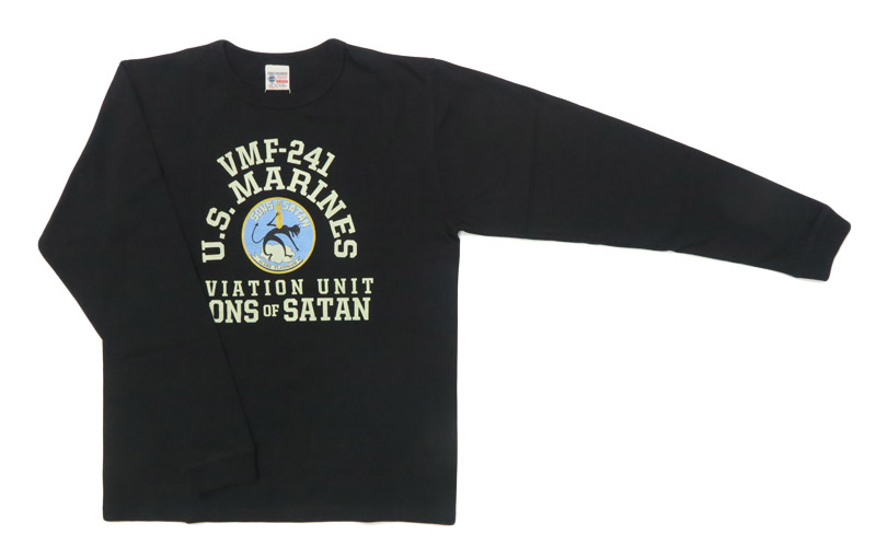 BUZZ RICKSON'S バズリクソンズ 長袖 Tシャツ プリント 