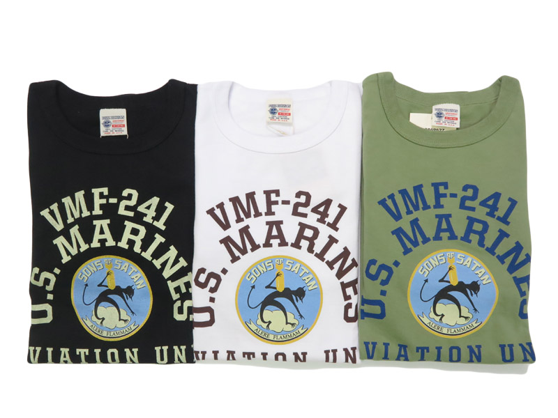 BUZZ RICKSON'S バズリクソンズ 長袖 Tシャツ プリント 