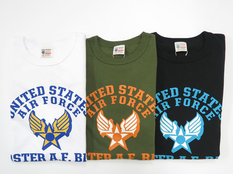 BUZZ RICKSON'S バズリクソンズ 長袖 Tシャツ プリント 