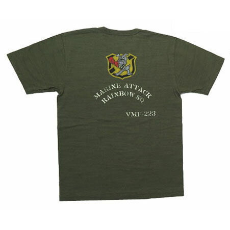 BUZZ RICKSON'S バズリクソンズ SLUBYARN 半袖 Tシャツ プリント 