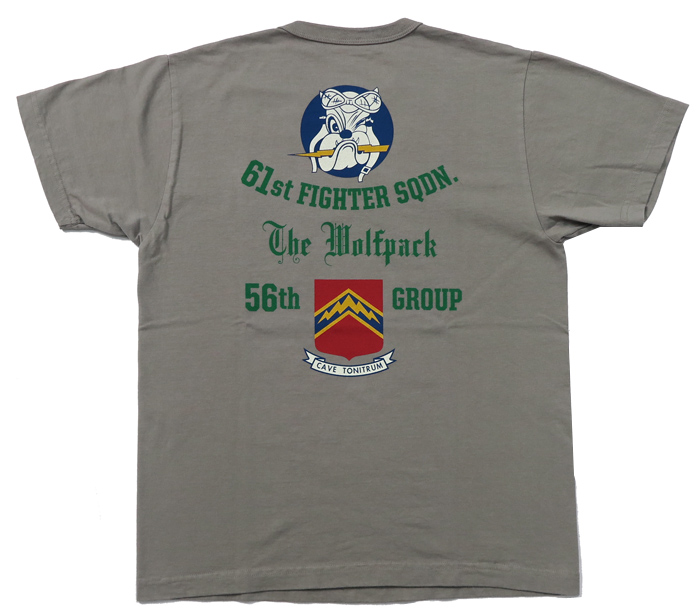 BUZZ RICKSON'S バズリクソンズ 半袖 Tシャツ 61st FIGHTER.SQ. Made
