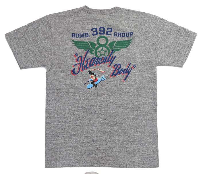 BUZZ RICKSON'S バズリクソンズ スラブヤーン 半袖 Tシャツ 392nd BOMB