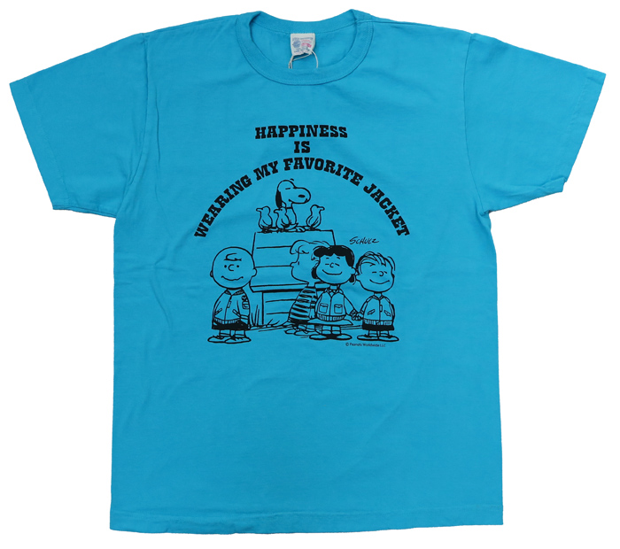 BUZZ RICKSON'S バズリクソンズ × PEANUTS 半袖 Tシャツ MY FAVORITE