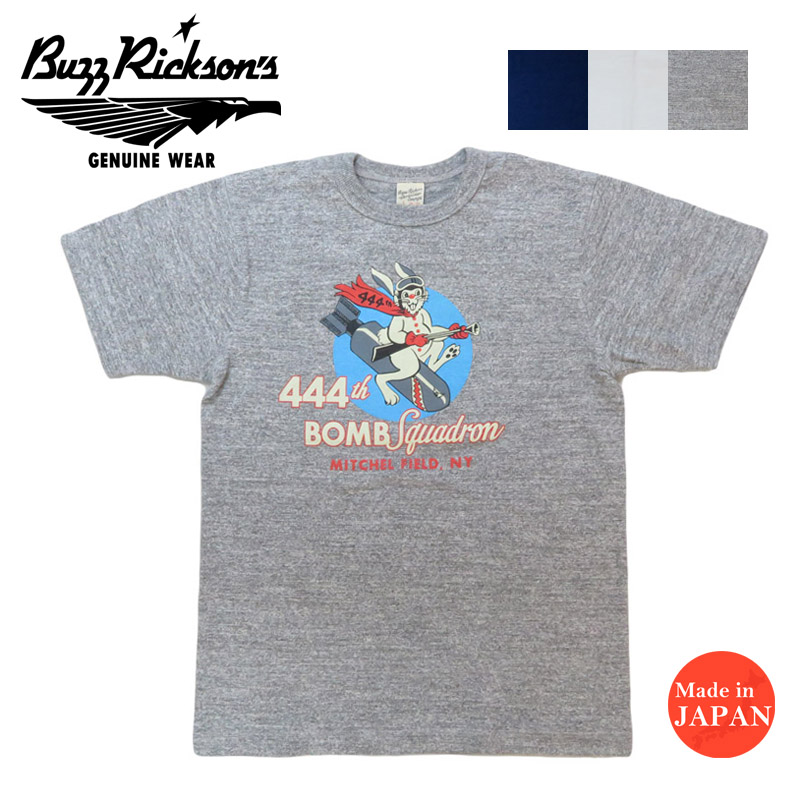BUZZ RICKSON'S バズリクソンズ スラブヤーン 半袖 Tシャツ プリント