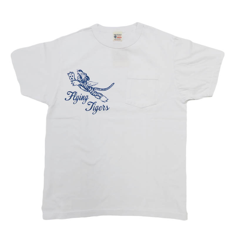 BUZZ RICKSON'S バズリクソンズ 半袖 ポケットTシャツ プリント