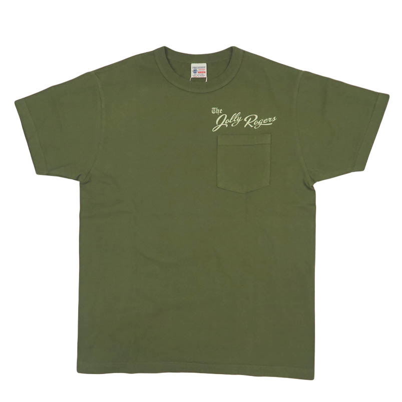BUZZ RICKSON'S バズリクソンズ 半袖 ポケットTシャツ プリント 