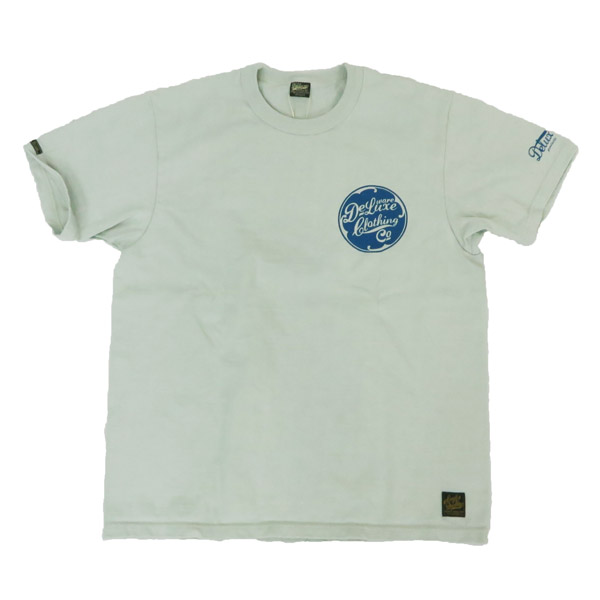 DELUXEWARE デラックスウェア 半袖 Tシャツ ロゴプリント 吊り