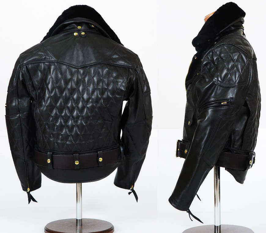 ヴィンテージ！キングサイズ46-48相当！美品！ラングリッツレザーコロンビア ヴィンテージ！キングサイズ46-48相当！美品！ラングリッツレザー