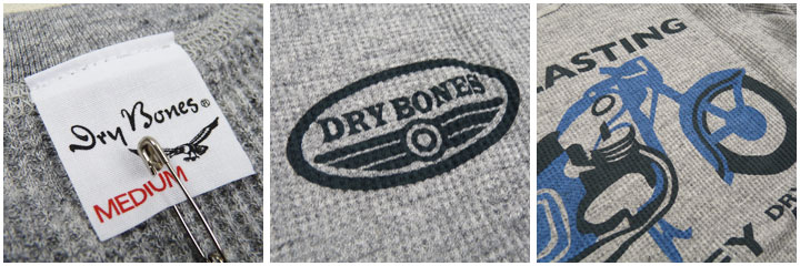 Dry Bones（ドライボーンズ） 長袖サーマルTシャツ EVERLASTING