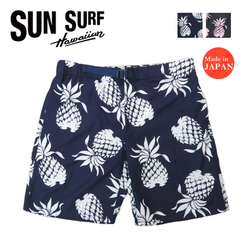 SUN SURF サンサーフ ショーツ ハーフパンツ パイナップル DUKE