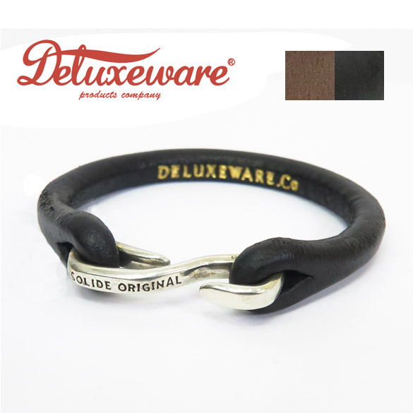 DELUXEWARE デラックスウェア レザー ブレスレット シルバー925