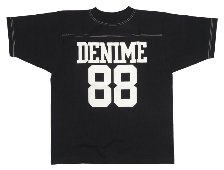 DENIME ドゥニーム WAREHOUSE ウェアハウス 半袖 Tシャツ フットボール Numbe...