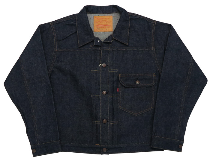 WAREHOUSE／DSBデニムジャケット 銅ボタン限定 新品 希少SIZE48 WAREHOUSE（ウエアハウス） ウェアハウス 鉄製銅メッキボタン デニム