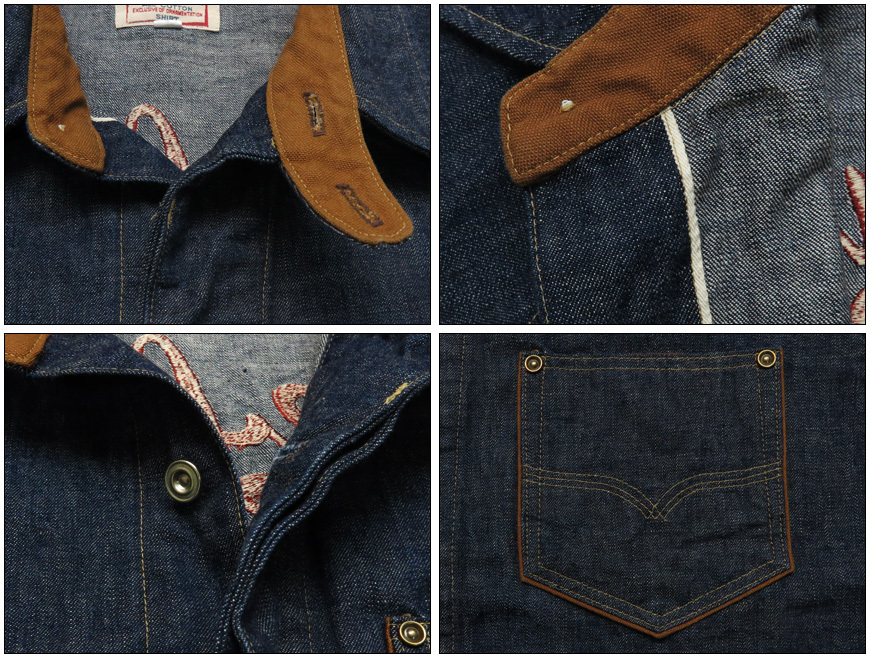 DELUXEWARE（デラックスウエア） デラックスウェア ロゴ刺繍 10.5oz