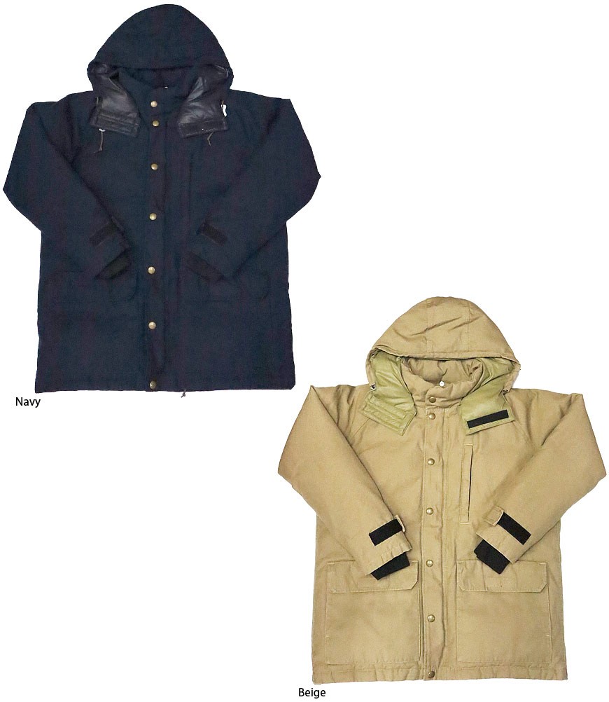 FIVEBROTHER（ファイブブラザー） ダウン ジップアップ 無地 fb1515065