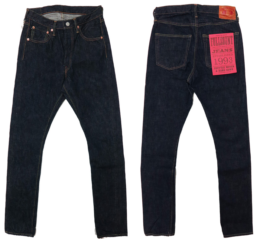 FULLCOUNT 1110 TAPERED テーパードジーンズ 13.7oz ジンバブエコットン デニム