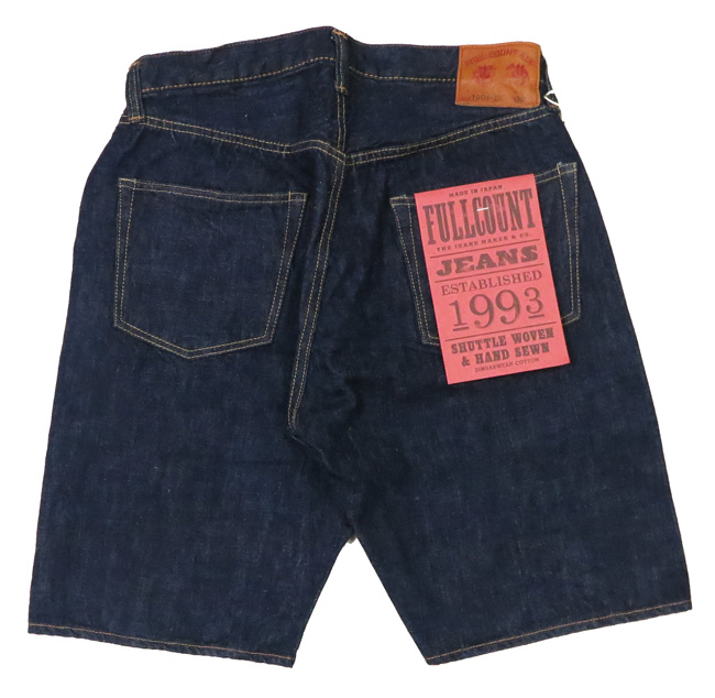 フルカウント 1904 W36 FULLCOUNT フルカウント 13.7oz デニム ショート パンツ