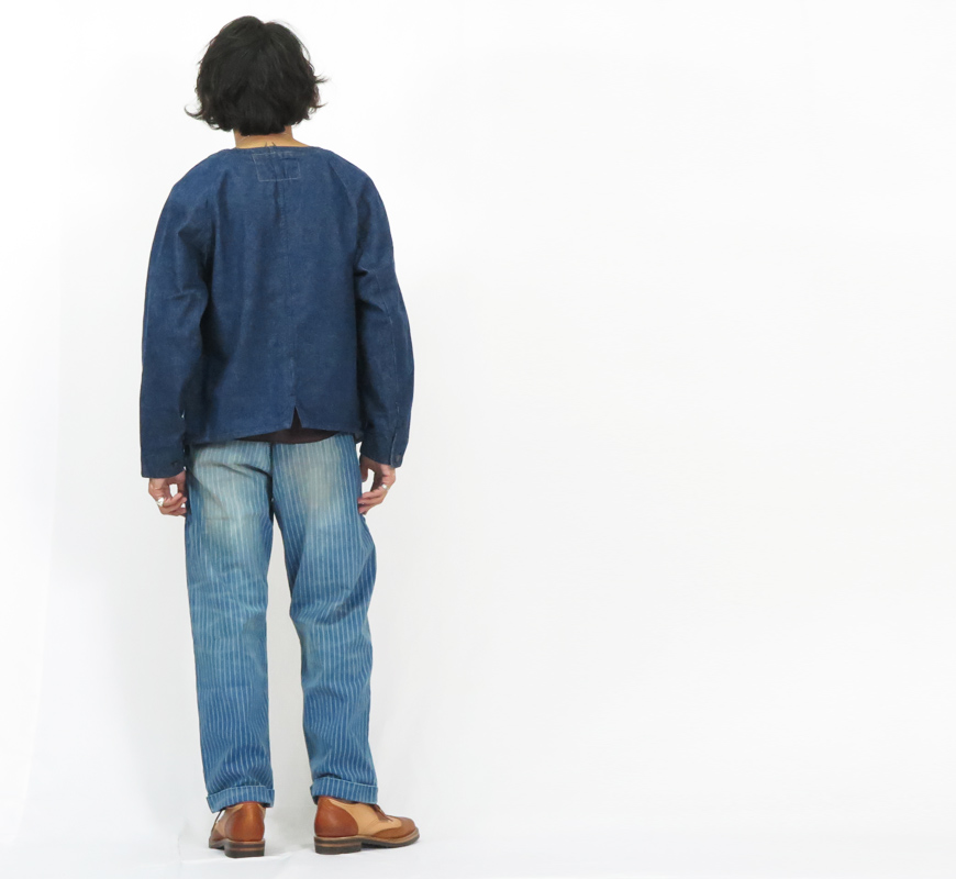 FULLCOUNT coverall ペイントダメージ FULLCOUNT / DENIM COVERALL JACKET | CALIFORNIA