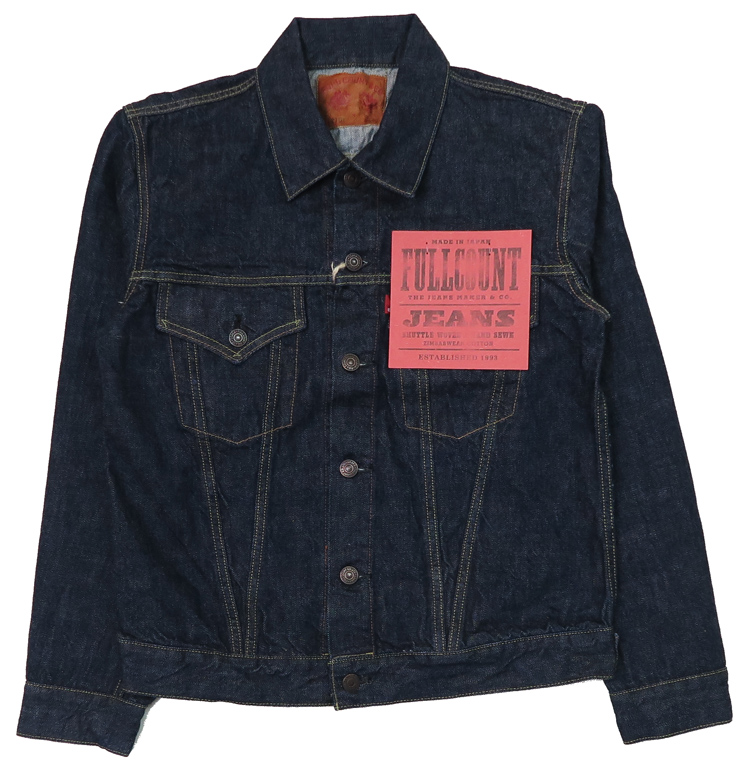 FULLCOUNT フルカウント 13.7oz デニム ジャケット 3rdタイプ
