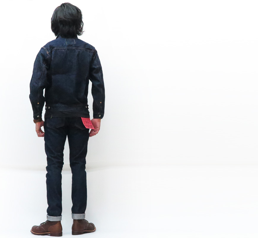 FULLCOUNT デニム ジャケット 2ndモデル ダブルフラップポケット 13.7oz ジンバブエコットン 2102W 