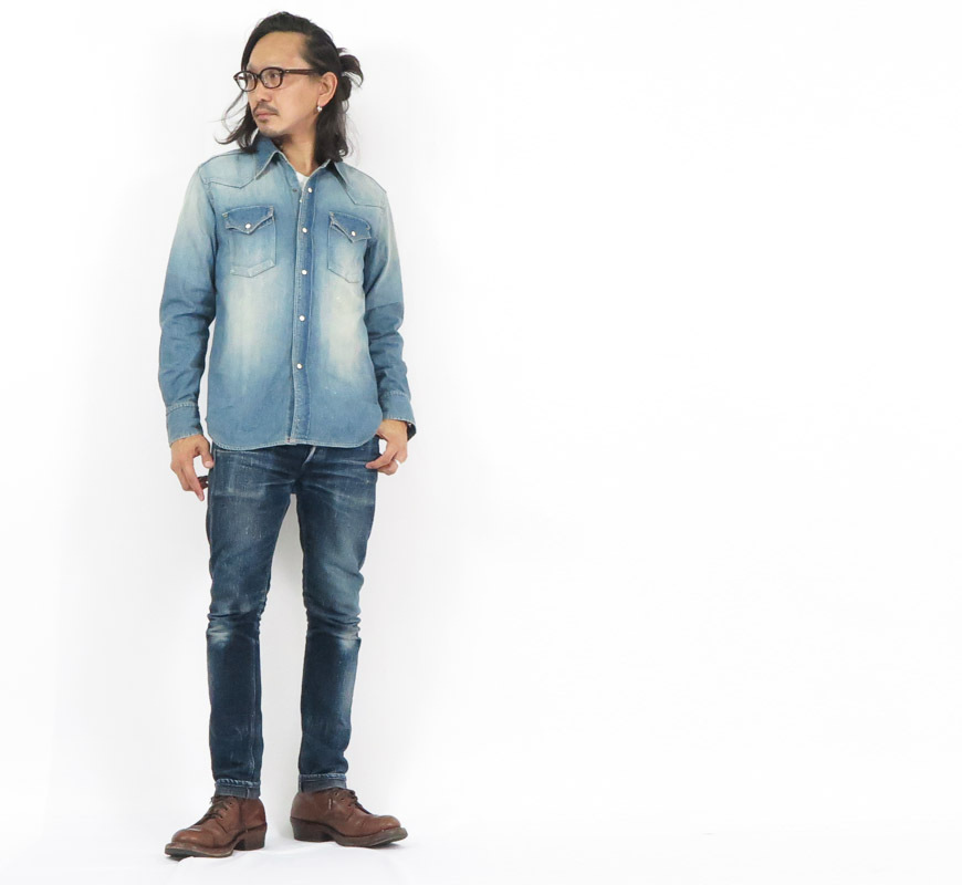 FULLCOUNT（フルカウント） FULLCOUNT 8oz デニム 長袖 ウエスタン