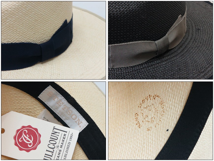 フルカウント × ステットソン FULLCOUNT STETSON パナマハット WHIPPET PANAMA HAT 6114 : fc6114 :  EARTH MARKET - 通販 - Yahoo!ショッピング