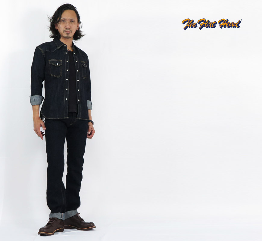 The Flat Head フラットヘッド THE FLAT HEAD 14.5oz デニム The Flat Head フラットヘッド THE FLAT HEAD 14.5oz デニム