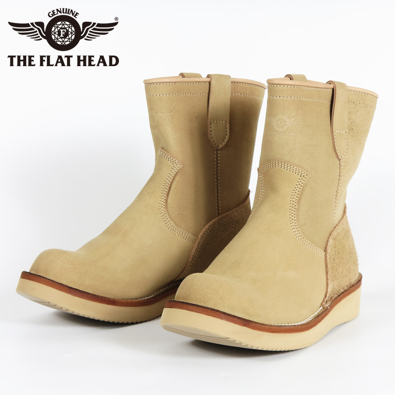 The Flat Head（フラッドヘッド） フラットヘッド スエードレザー