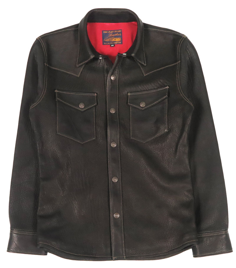 フラットヘッド THE FLAT HEAD ディアスキンシャツ FN-LS-DS004
