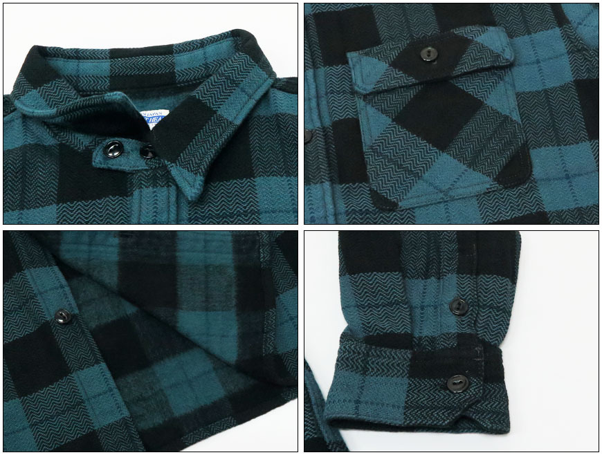 The Flat Head（フラッドヘッド） フラットヘッド 長袖 ブロック