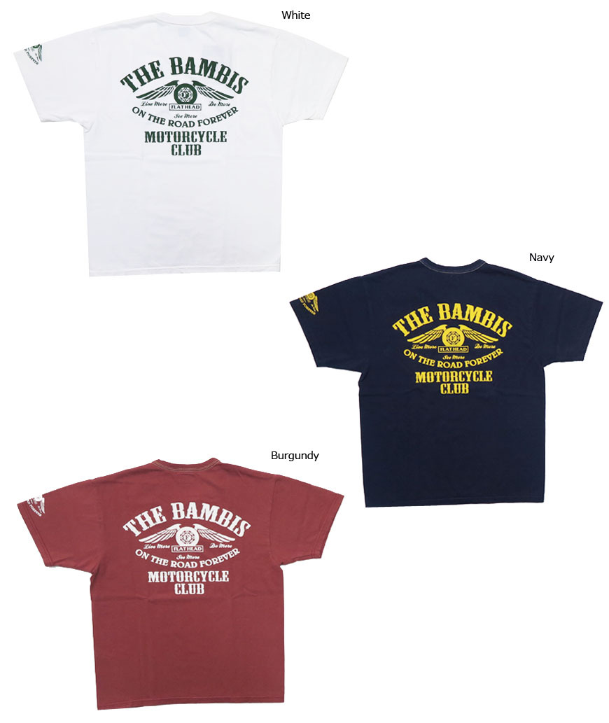 フラットヘッド THE FLAT HEAD 半袖 Ｔシャツ プリント BAMBIS THC