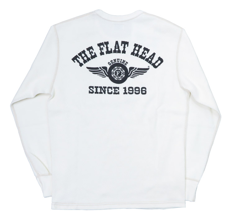 The Flat Head（フラッドヘッド） フラットヘッド 長袖 プリント T