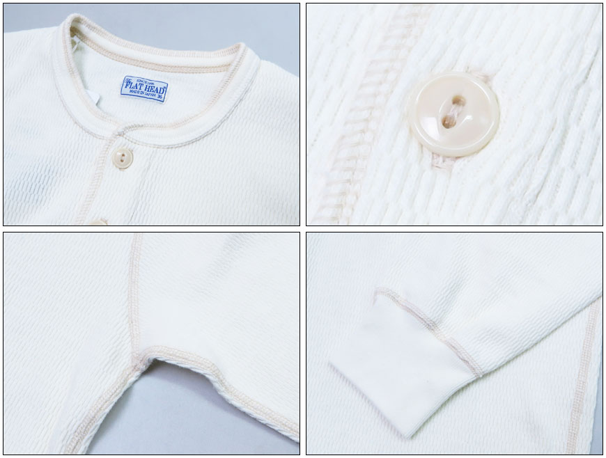 The Flat Head（フラッドヘッド） フラットヘッド 長袖 無地 Tシャツ