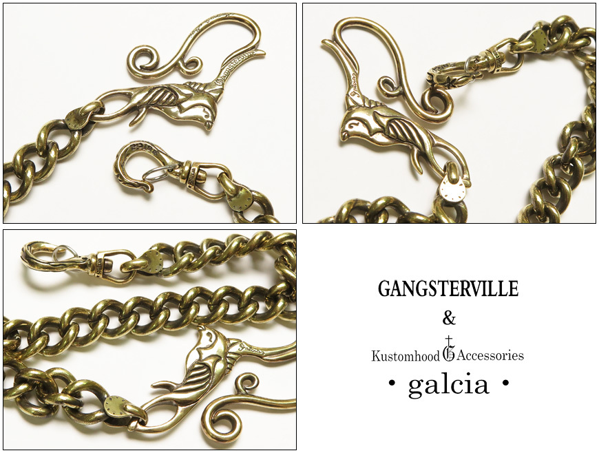 保障 GANGSTERVILLE x galcia WALLETCHAIN kids-nurie.com