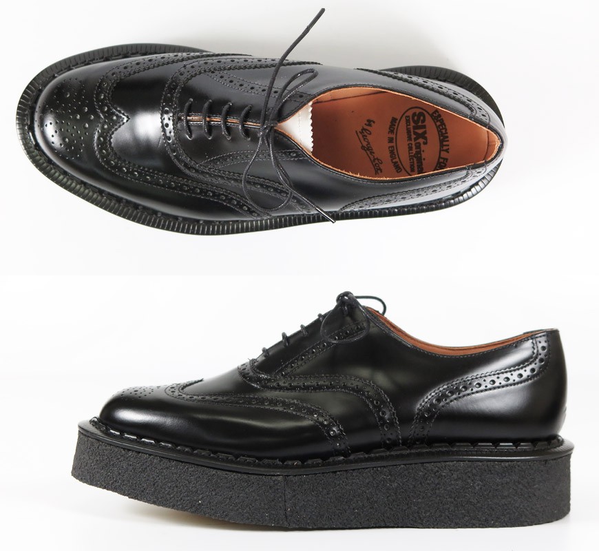 GEORGE COX ジョージコックス ラバーソール 13017 BROGUE