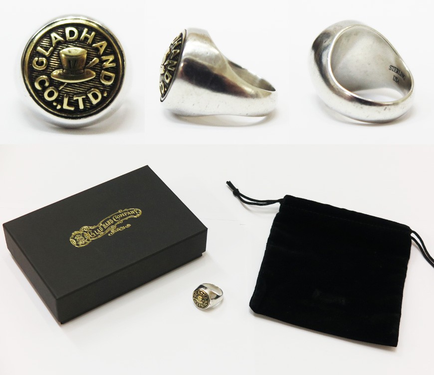 GLAD HAND グラッドハンド ボタンリング HAT シルバー925 銀