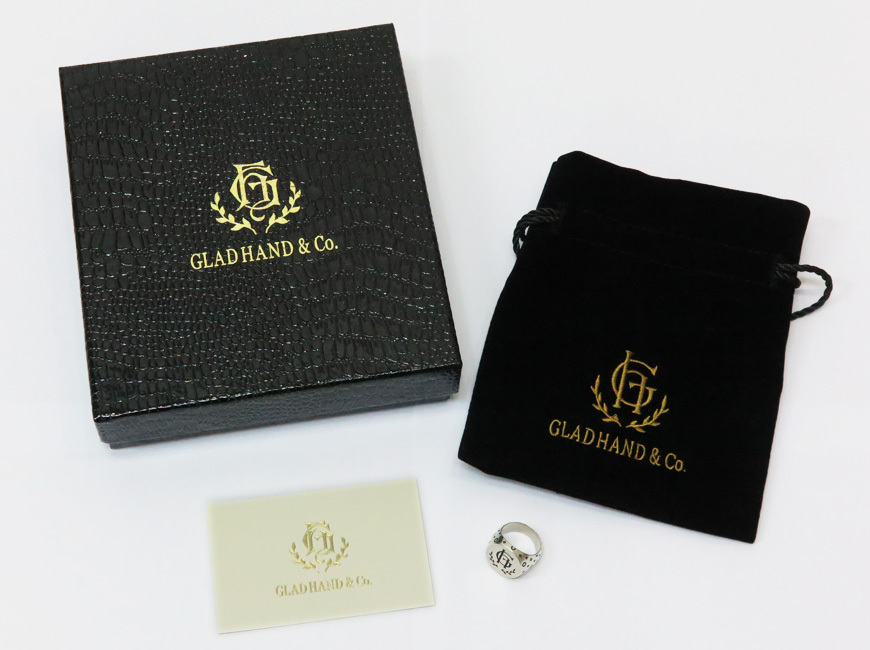 GLAD HAND JEWERLY Made in U.S.A シルバー925 リング ファミリークレスト