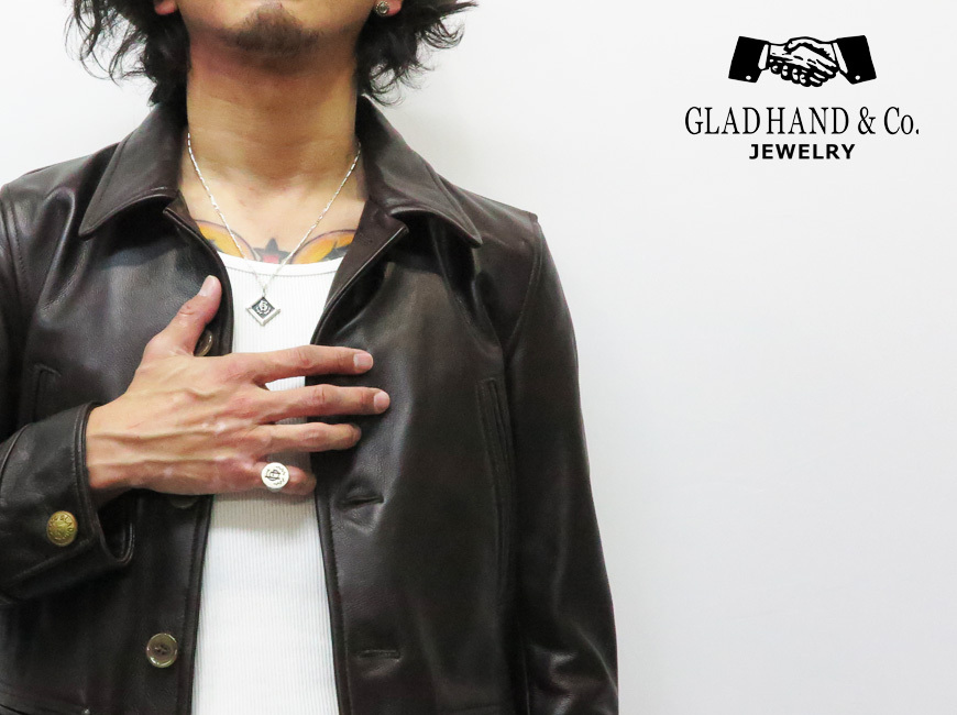 GLAD HAND JEWERLY Made in U.S.A シルバー925 リング ファミリークレスト
