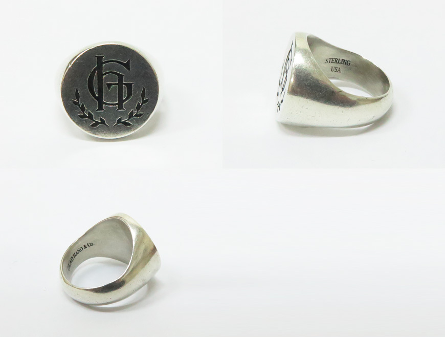 GLAD HAND JEWERLY グラッドハンド リング プレーン シルバー925