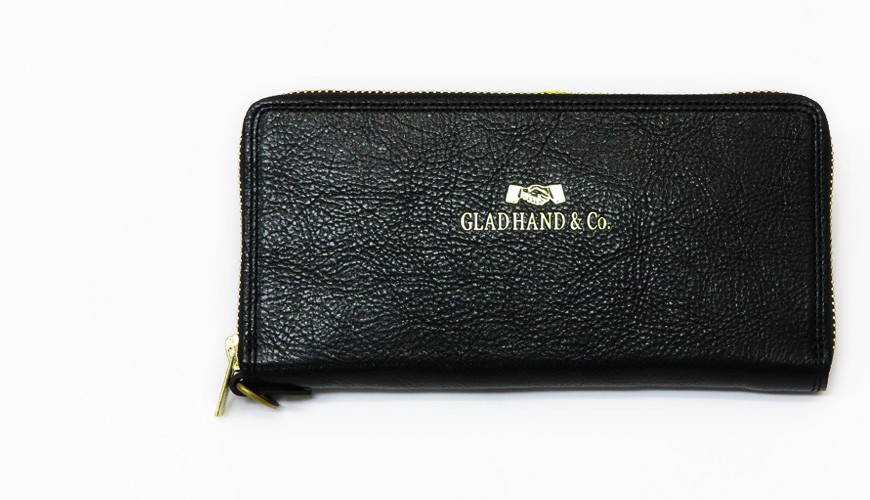 GLAD HAND グラッドハンド レザー ジップ ロング ウォレット