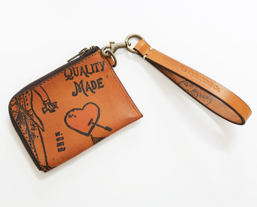 GLAD HAND（グラッドハンド） VASCO × ヴァスコ レザー コインケース