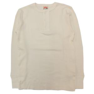 GLAD HAND グラッドハンド 長袖 Tシャツ ヘンリーネック ワッフル生地 パックTee GL...