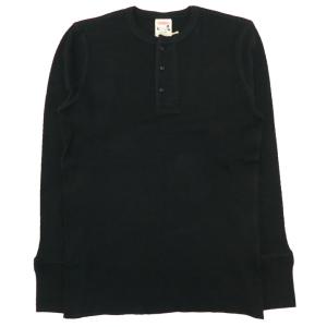 GLAD HAND グラッドハンド 長袖 Tシャツ ヘンリーネック ワッフル生地 パックTee GL...