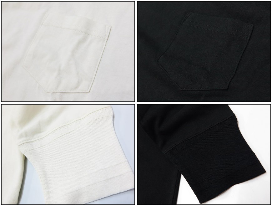 GLAD HAND（グラッドハンド） 5分袖 クルーネック ポケット Tシャツ