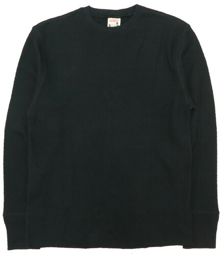 GLAD HAND（グラッドハンド） 長袖 Tシャツ クルーネック ワッフル生地