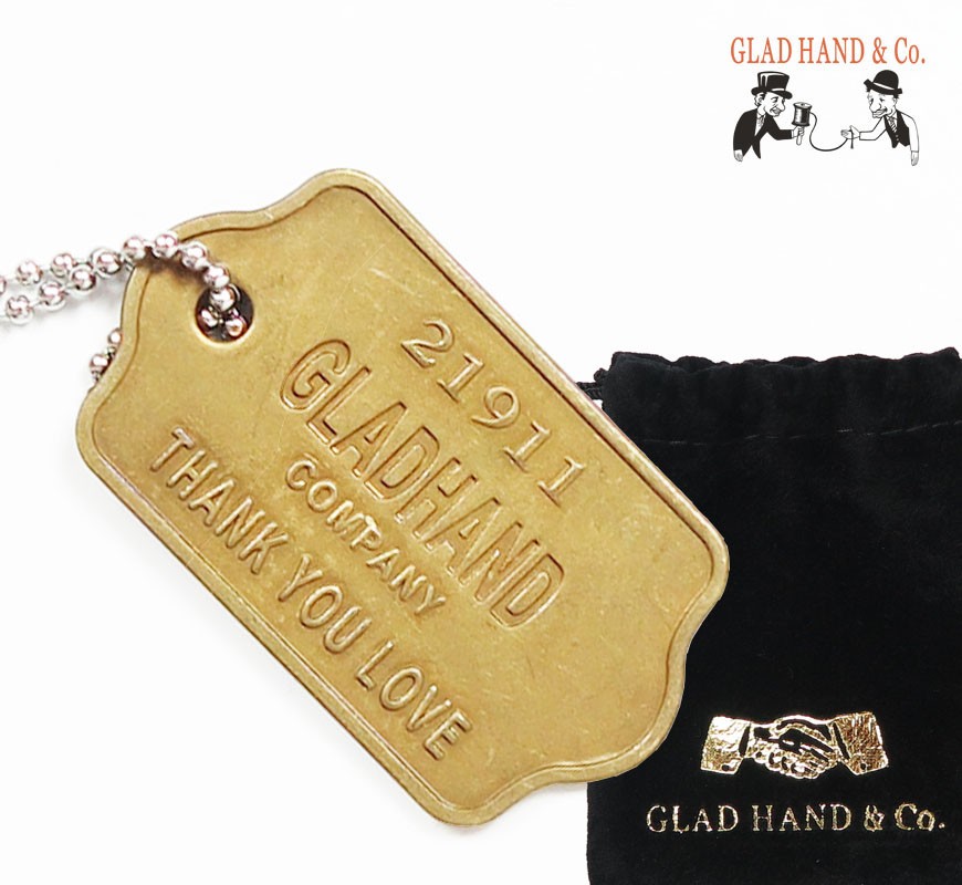 ★限定出品★ GLAD HAND & CO. グラッドハンド ネックレス ハット gladhand-tag-n_4.jpg