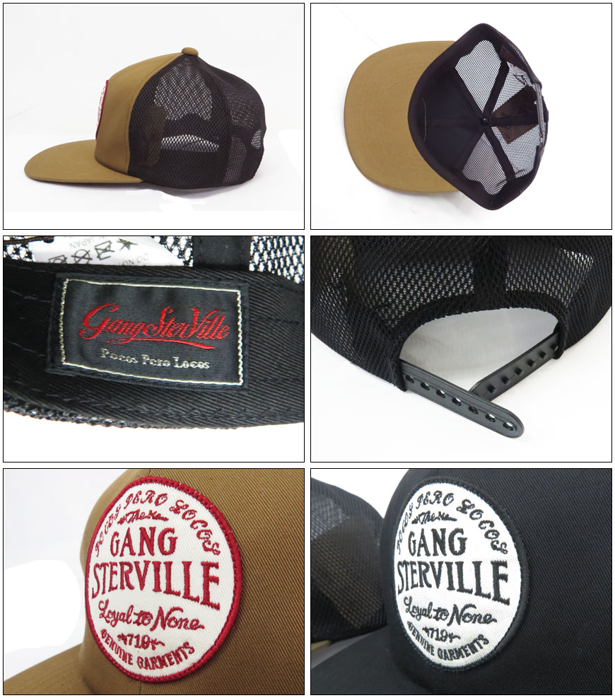GANGSTERVILLE（ギャングスタービル） CIRCLE SIG - TRUCKER CAP